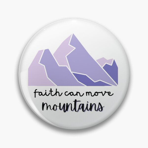 Item preview, faith can move mountains designed and sold by peachyasho.