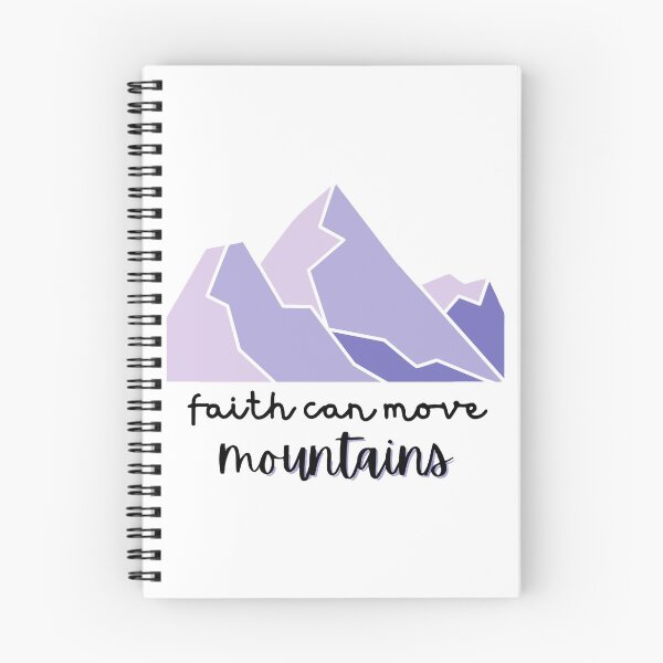 Item preview, faith can move mountains designed and sold by peachyasho.