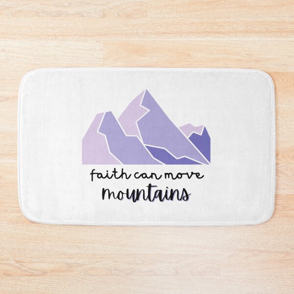 Item preview, faith can move mountains designed and sold by peachyasho.