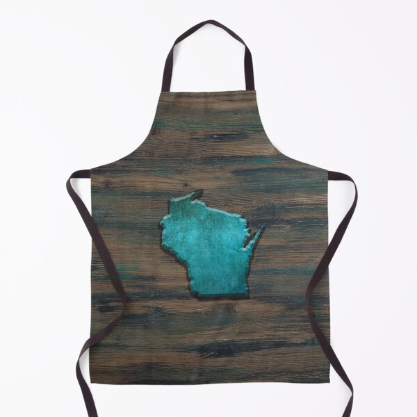 Item preview, Wisconsin Shape Teal designed and sold by Jared Davies.