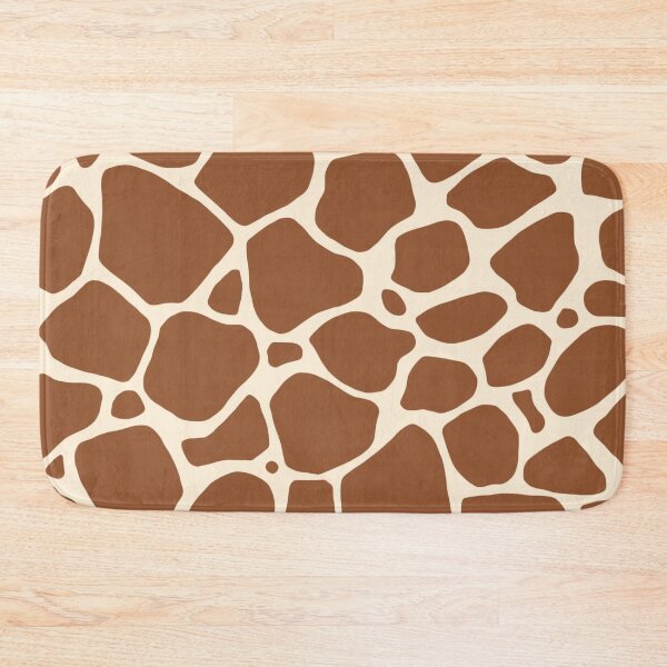 Item preview, Coffee Brown Giraffe Animal Print designed and sold by WandaStar.