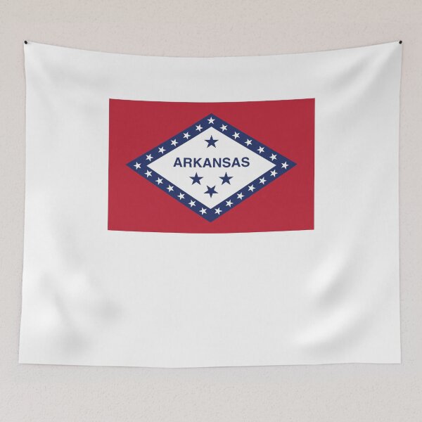 Item preview, US States Flag Arkansas designed and sold by fungear.