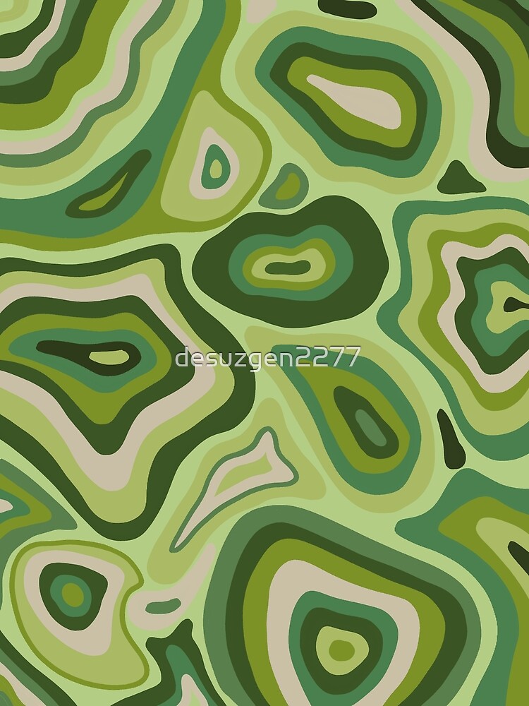 Green Aesthetic Pattern Wallpaper