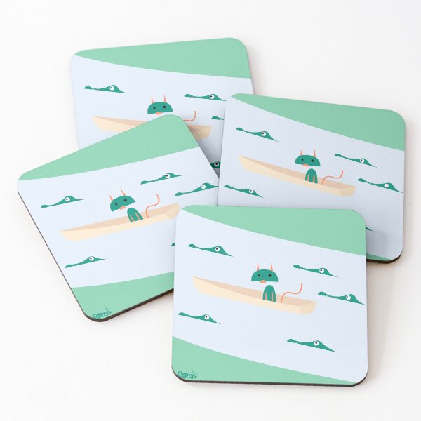 Item preview, On The Boat Across the River designed and sold by On-The-Roof.
