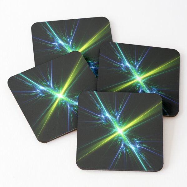 Item preview, Beautiful Abstract Pattern Of Colored Smooth Lines On A Black Background designed and sold by tatkhagata.