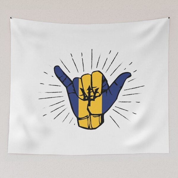 Item preview, Barbados Shaka designed and sold by Magdy Store.
