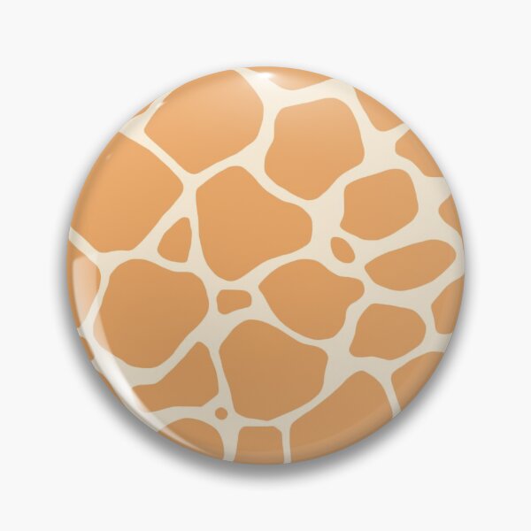 Artikelvorschau, Giraffen-Tierdruck in Butterscotch und Creme entworfen und verkauft von WandaStar.