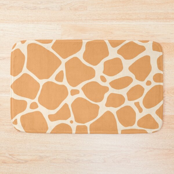 Artikelvorschau, Giraffen-Tierdruck in Butterscotch und Creme entworfen und verkauft von WandaStar.