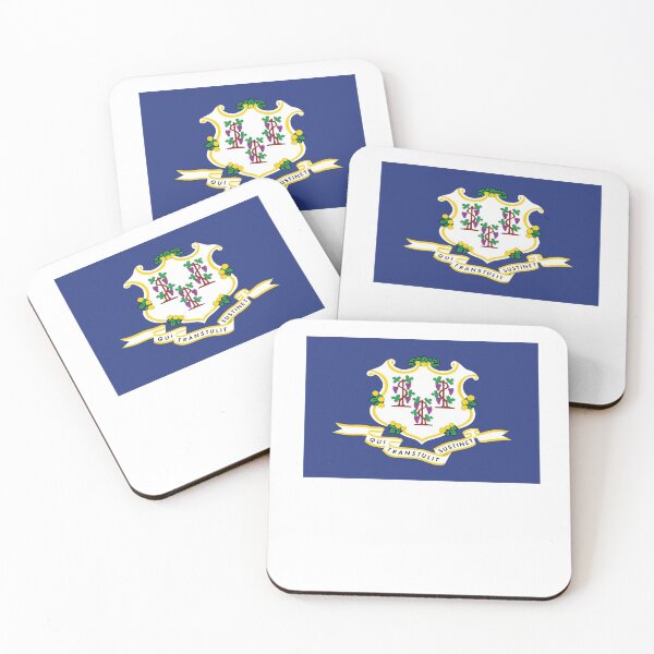Item preview, US States Flag Connecticut designed and sold by fungear.