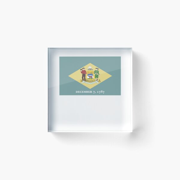 Item preview, US States Flag Delaware designed and sold by fungear.