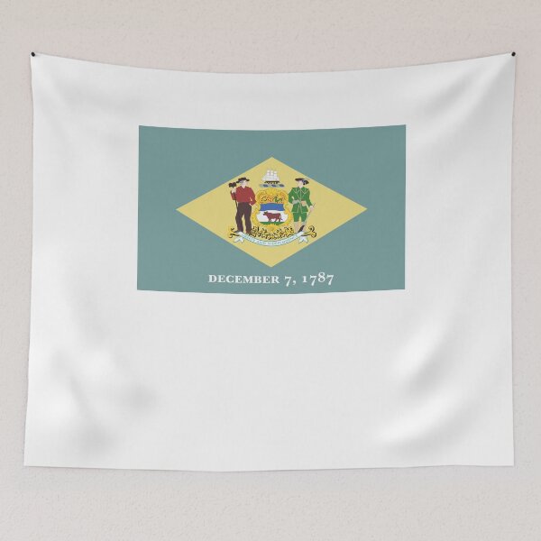 Item preview, US States Flag Delaware designed and sold by fungear.