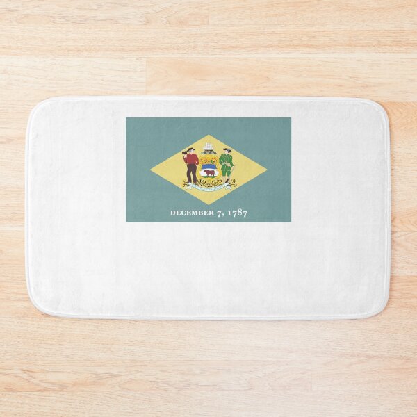 Item preview, US States Flag Delaware designed and sold by fungear.