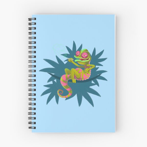 Item preview, chameleon smokes weed designed and sold by verlyandiya.