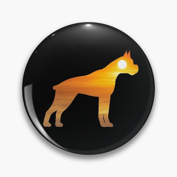 Item preview, Boxer Dog Silhouette Sunrise designed and sold by alaechamlal.