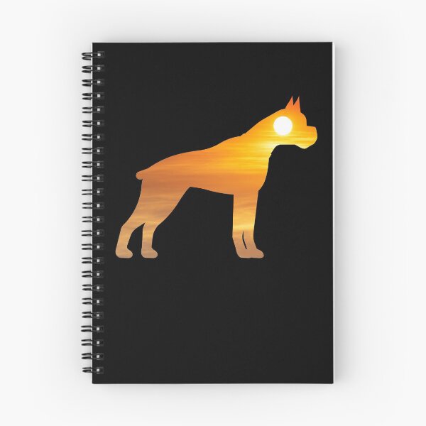 Item preview, Boxer Dog Silhouette Sunrise designed and sold by alaechamlal.