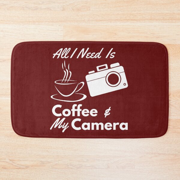 Item preview, All I Need Is Coffee & My Camera designed and sold by DJsworld.