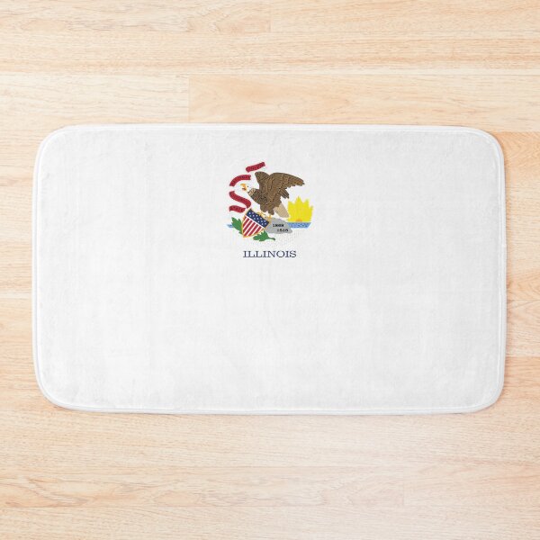 Item preview, US States Flag Illinois designed and sold by fungear.