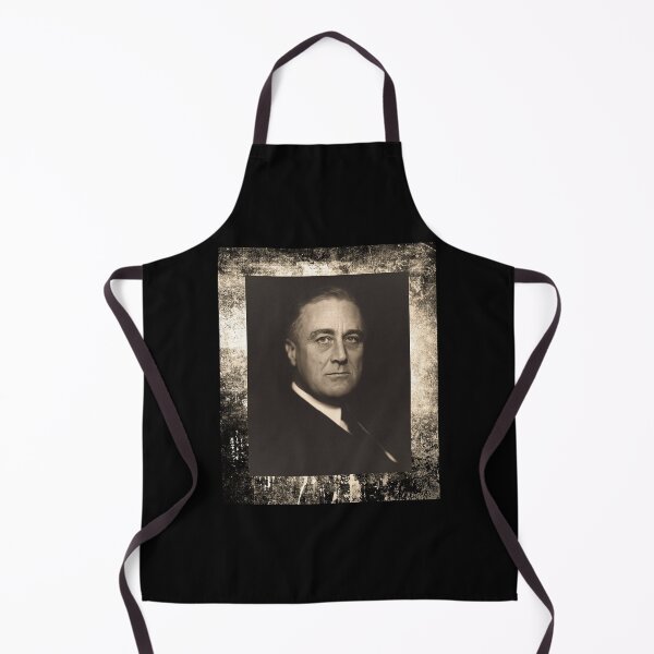 Item preview, Franklin D. Roosevelt Vintage Photo Portrait With Distressed Frame Design designed and sold by EarthArtDesigns.