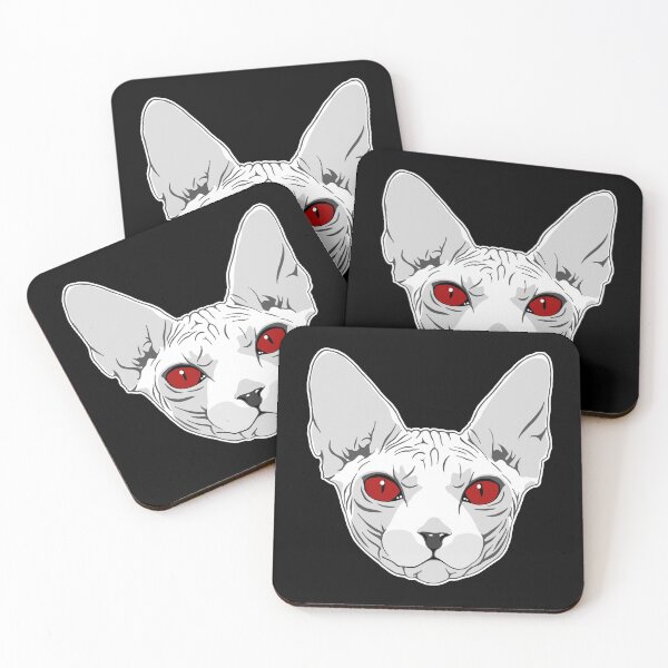 Item preview, creepy sphynx cat designed and sold by drizzd.