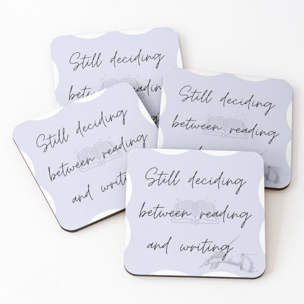 Item preview, Deciding between reading and writing designed and sold by Marta Mendes.