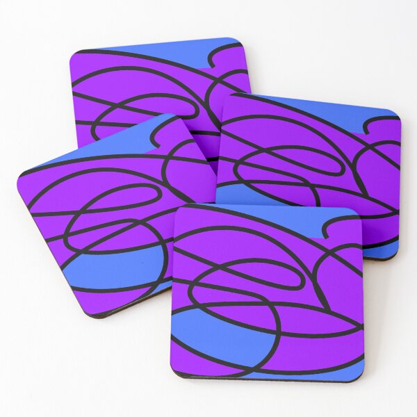 Item preview, Electric Purple Line Art designed and sold by mrpropcake.