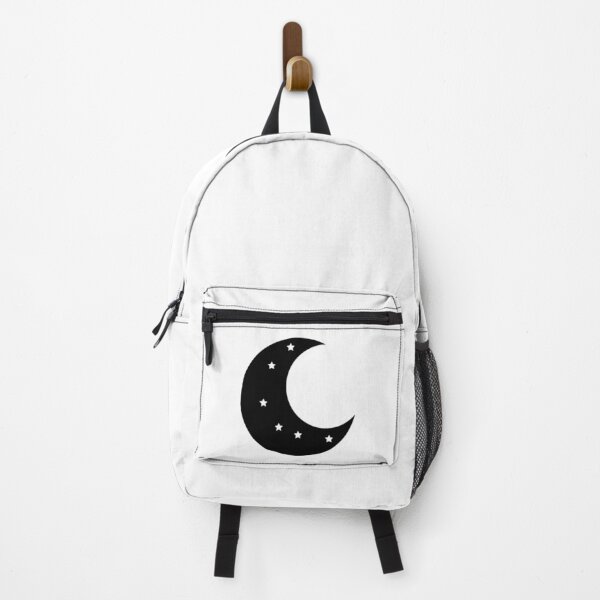 Item preview, Black Crescent Moon w/White Stars designed and sold by ShaunSandhu.