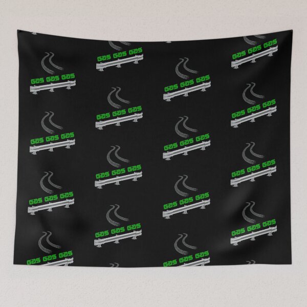 Item preview, Anime Guardrail & Lyrics! Design#2-Green (on Black) designed and sold by epinkb.