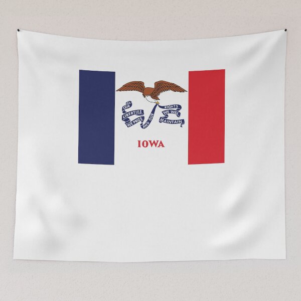 Item preview, US States Flag Iowa designed and sold by fungear.