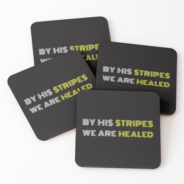 Item preview, By His Stripes We Are Healed designed and sold by AscendMerch.