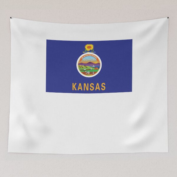 Item preview, US States Flag Kansas designed and sold by fungear.