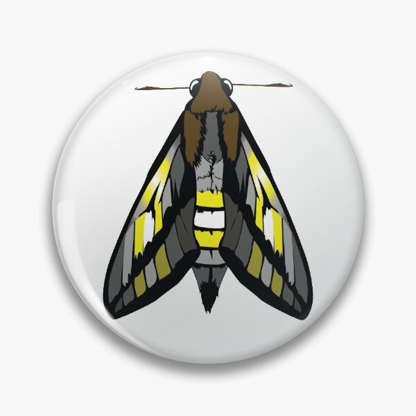 Item preview, DemiGender Pride Moth designed and sold by RedTailArts.
