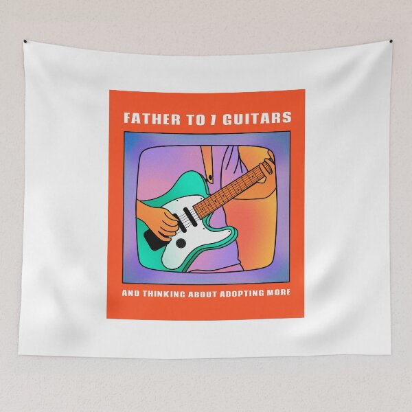 Item preview, Fathers day guitar fathers designed and sold by willbiscool.