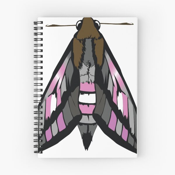 Item preview, Demigirl Pride Moth designed and sold by RedTailArts.