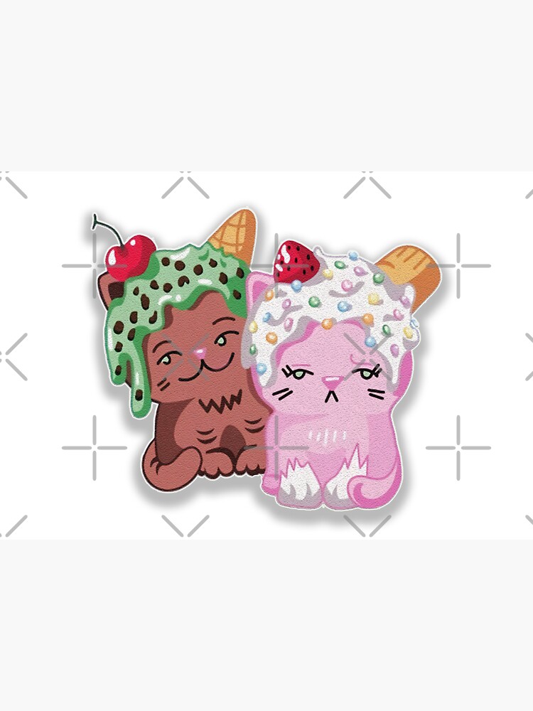 Moriah elizabeth cute ice cream cats by franktact