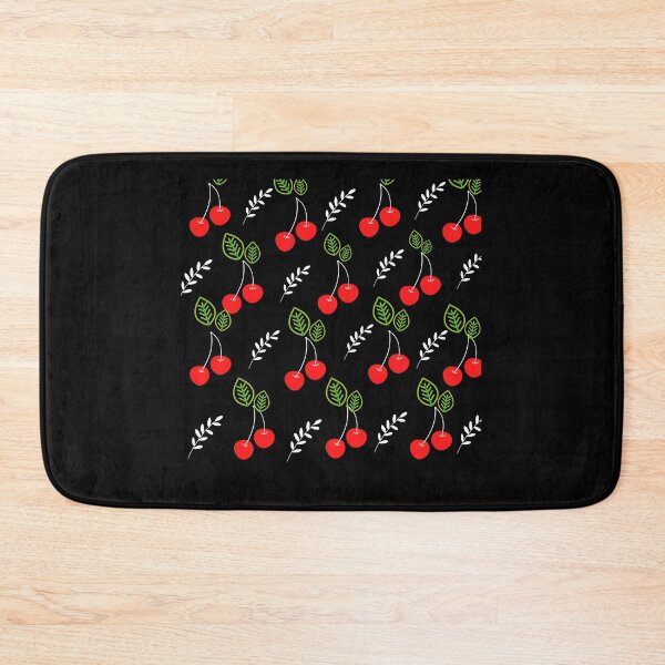 Item preview, Cherries, Cherries pattern throw pillow designed and sold by AliDeus.