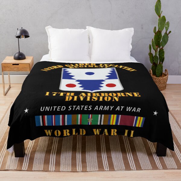 Item preview, Army - 193rd Glider Infantry Regiment - WWII w EUR SVC designed and sold by Military Insignia Products.