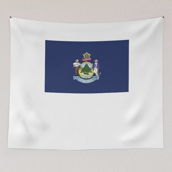 Item preview, US States Flag Maine designed and sold by fungear.