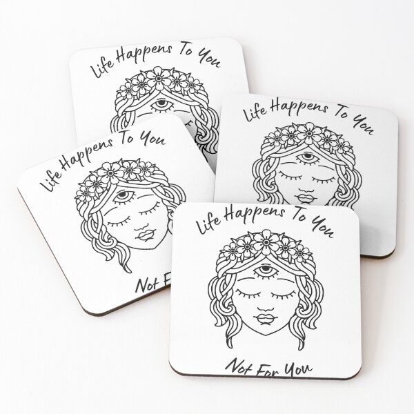 Item preview, Life Happens to you, Not for you designed and sold by Six Deers.