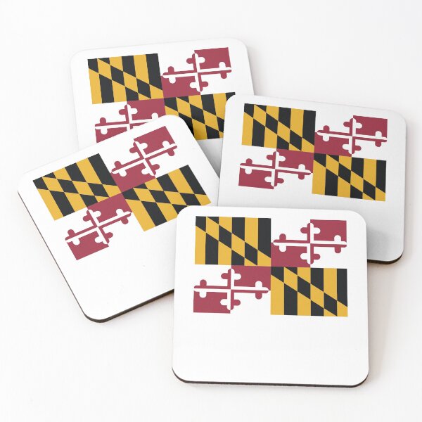 Item preview, US States Flag Maryland designed and sold by fungear.
