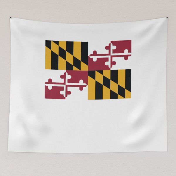 Item preview, US States Flag Maryland designed and sold by fungear.