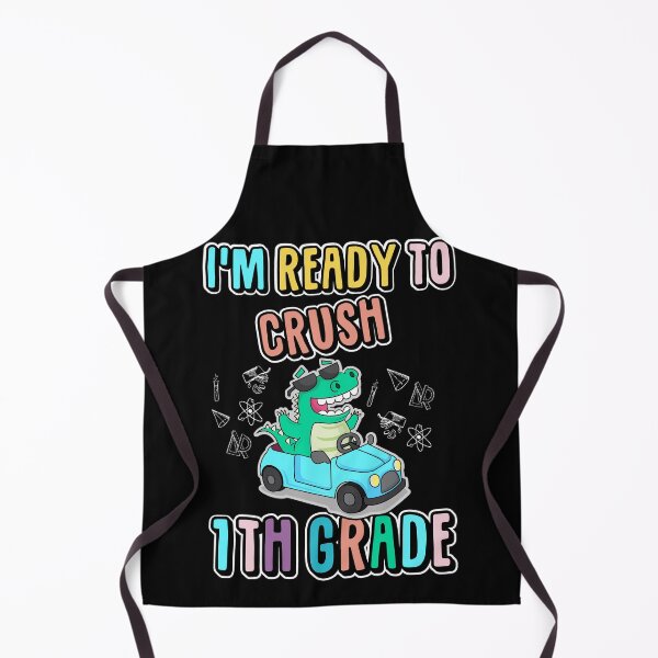Item preview, I'm ready to crush 1th Grade T-Shirt dino driving car Kids designed and sold by QUEEN-WIVER.