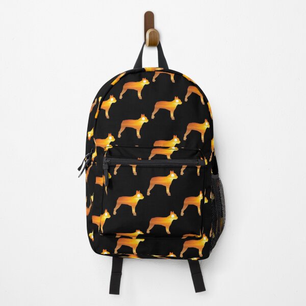 Item preview, Boston Terrier Dog Silhouette Sunrise designed and sold by alaechamlal.