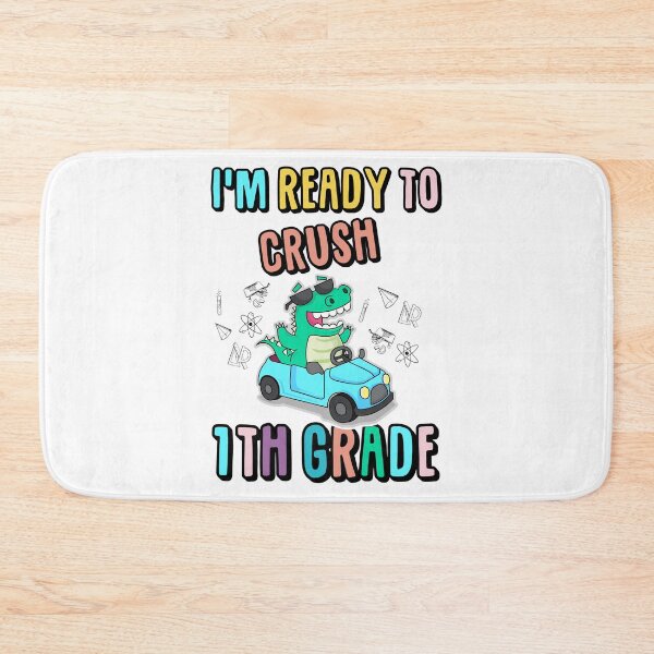 Item preview, I'm ready to crush 1st Grade T-Shirt dinausor kids  designed and sold by QUEEN-WIVER.