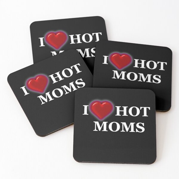 Item preview, I Love Hot Moms T-Shirt designed and sold by Magic-Offers.