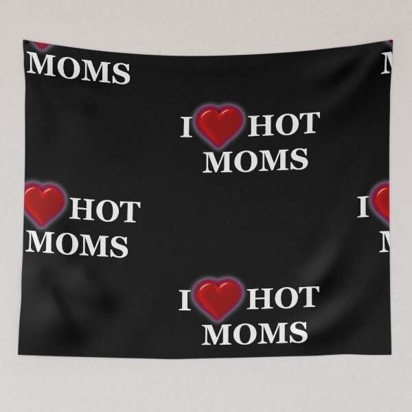 Item preview, I Love Hot Moms T-Shirt designed and sold by Magic-Offers.