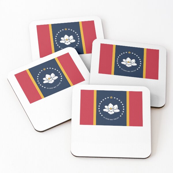 Item preview, US States Flag Mississippi designed and sold by fungear.