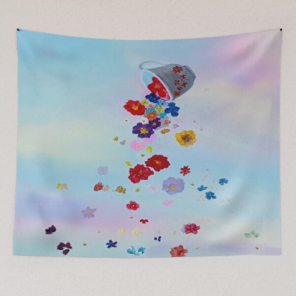 Item preview, Flowers Falling designed and sold by marelysmartllc.