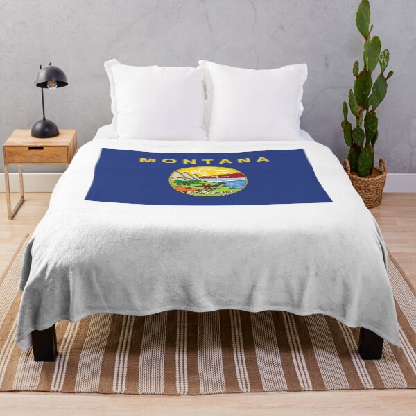 Item preview, US States Flag Montana designed and sold by fungear.
