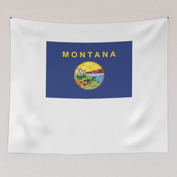 Item preview, US States Flag Montana designed and sold by fungear.