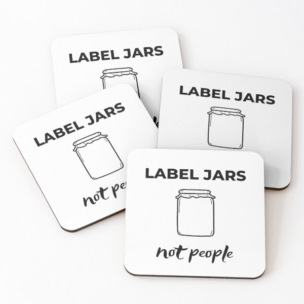 Item preview, Label jars not people! designed and sold by AbiLeads.